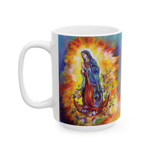 Our Lady of Guadalupe Ceramic Mug - Image 4