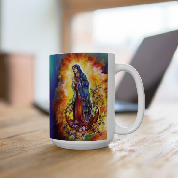 Our Lady of Guadalupe Ceramic Mug - Image 5